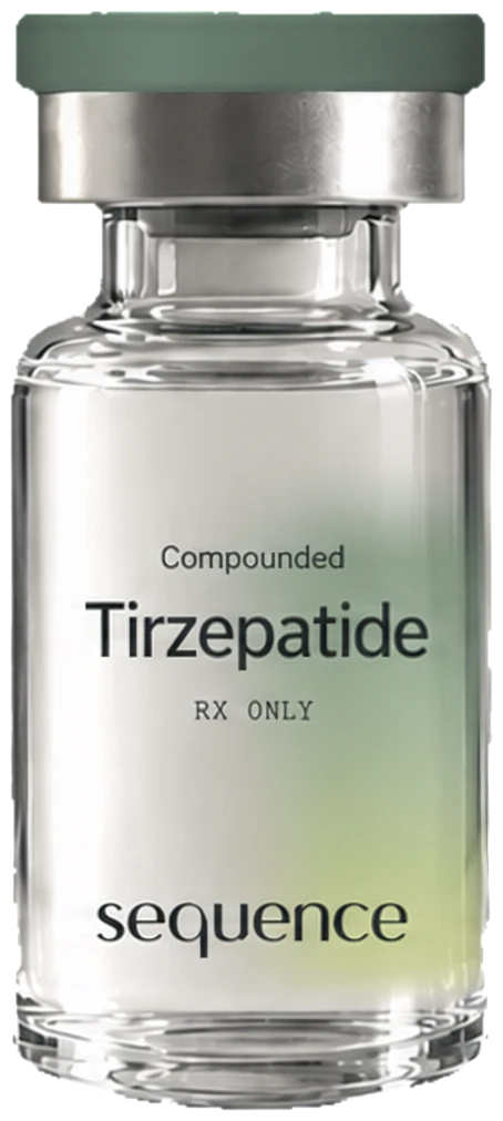 Compounded Tirzepatide vial